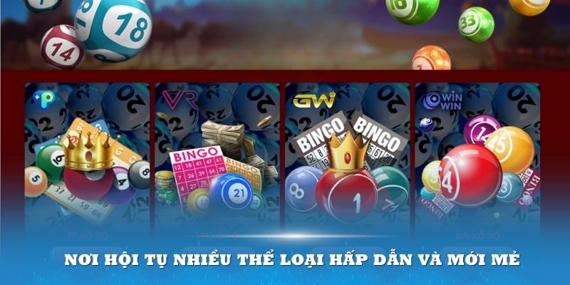 Cổng game là nơi hội tụ nhiều thể loại hấp dẫn và mới mẻ